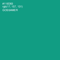 #119D83 - Gossamer Color Image