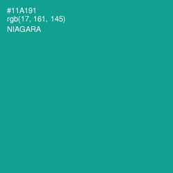 #11A191 - Niagara Color Image