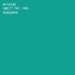 #11A192 - Niagara Color Image
