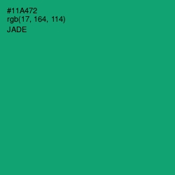 #11A472 - Jade Color Image