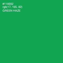 #11A552 - Green Haze Color Image