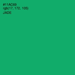 #11AC69 - Jade Color Image