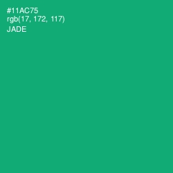 #11AC75 - Jade Color Image