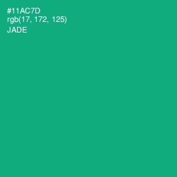 #11AC7D - Jade Color Image