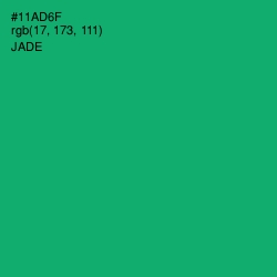 #11AD6F - Jade Color Image