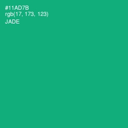 #11AD7B - Jade Color Image