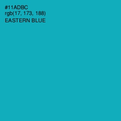 #11ADBC - Eastern Blue Color Image