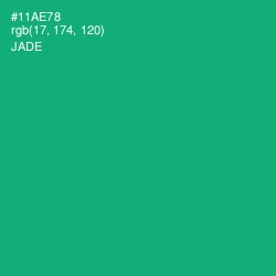 #11AE78 - Jade Color Image