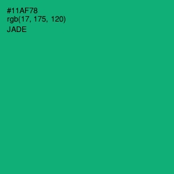 #11AF78 - Jade Color Image