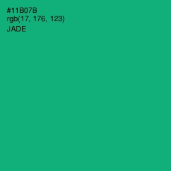 #11B07B - Jade Color Image