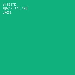 #11B17D - Jade Color Image