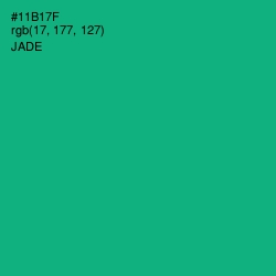 #11B17F - Jade Color Image