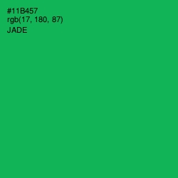 #11B457 - Jade Color Image