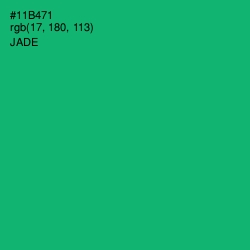 #11B471 - Jade Color Image