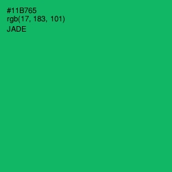 #11B765 - Jade Color Image