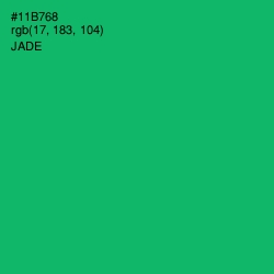 #11B768 - Jade Color Image