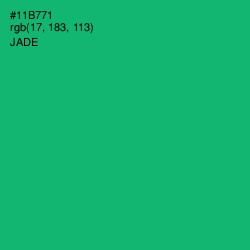 #11B771 - Jade Color Image