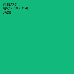 #11BA7C - Jade Color Image