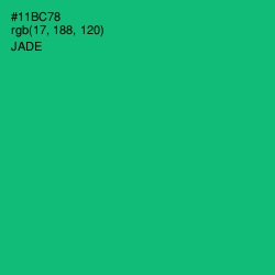 #11BC78 - Jade Color Image