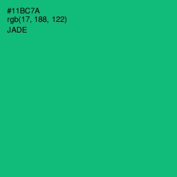 #11BC7A - Jade Color Image