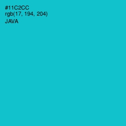 #11C2CC - Java Color Image