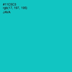 #11C5C3 - Java Color Image