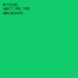 #11CC6C - Malachite Color Image