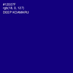 #12007F - Deep Koamaru Color Image