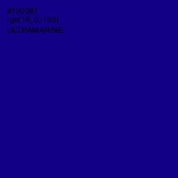 #120087 - Ultramarine Color Image