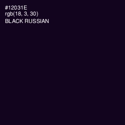 #12031E - Black Russian Color Image