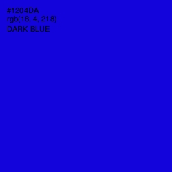 #1204DA - Dark Blue Color Image