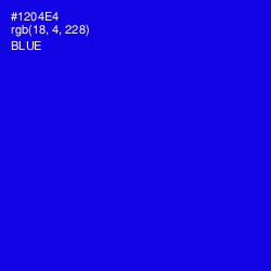 #1204E4 - Blue Color Image