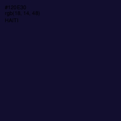 #120E30 - Haiti Color Image