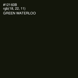 #12160B - Green Waterloo Color Image