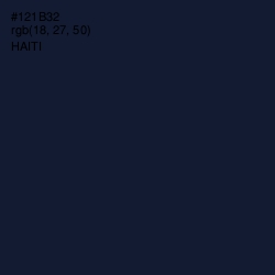 #121B32 - Haiti Color Image