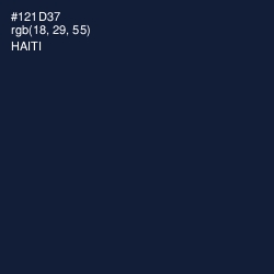 #121D37 - Haiti Color Image