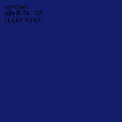 #121D6B - Lucky Point Color Image