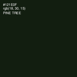 #121E0F - Pine Tree Color Image