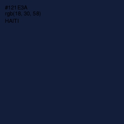 #121E3A - Haiti Color Image