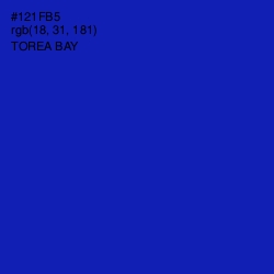 #121FB5 - Torea Bay Color Image