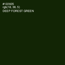#122605 - Deep Forest Green Color Image