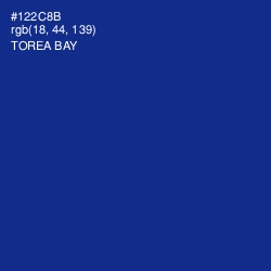 #122C8B - Torea Bay Color Image