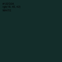 #122D2A - Timber Green Color Image