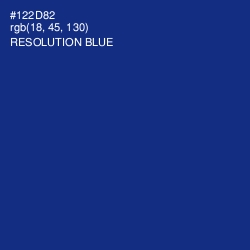 #122D82 - Resolution Blue Color Image