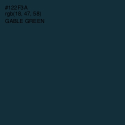 #122F3A - Gable Green Color Image