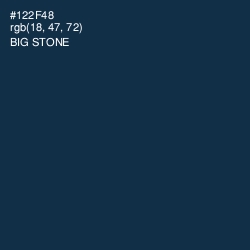 #122F48 - Big Stone Color Image