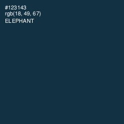 #123143 - Elephant Color Image