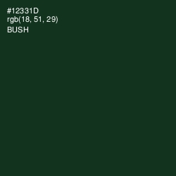 #12331D - Bush Color Image