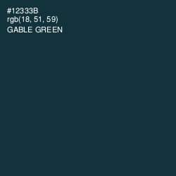 #12333B - Gable Green Color Image