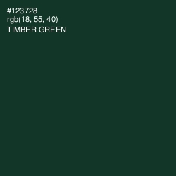 #123728 - Timber Green Color Image